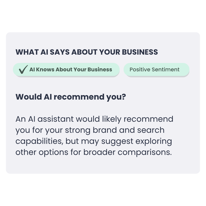 Example Search Radar report